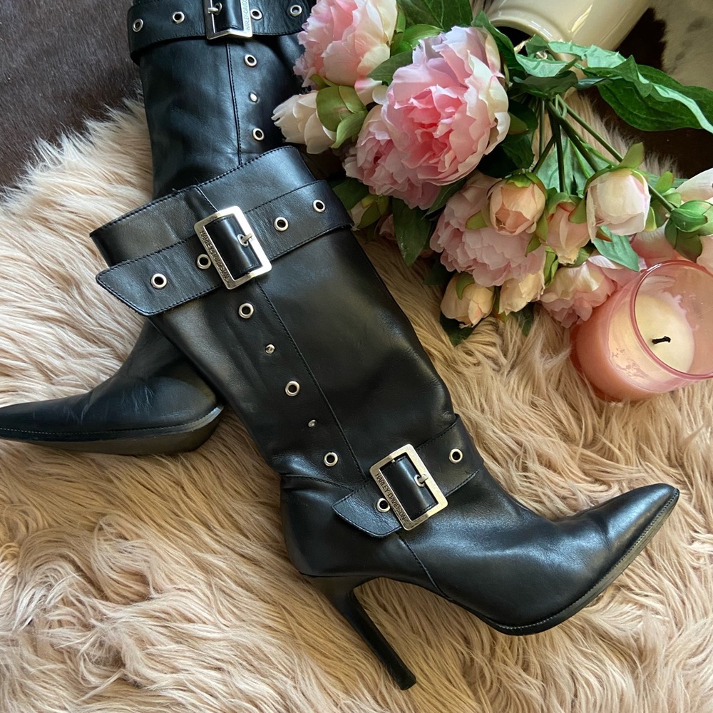Harley Davidson boots like new